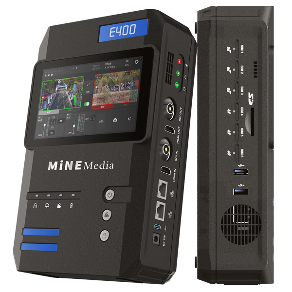 Mine E400 5G Bonded 4K Live Backpack Encoder